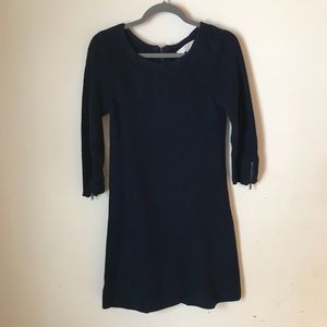 Loft navy sweater dress small